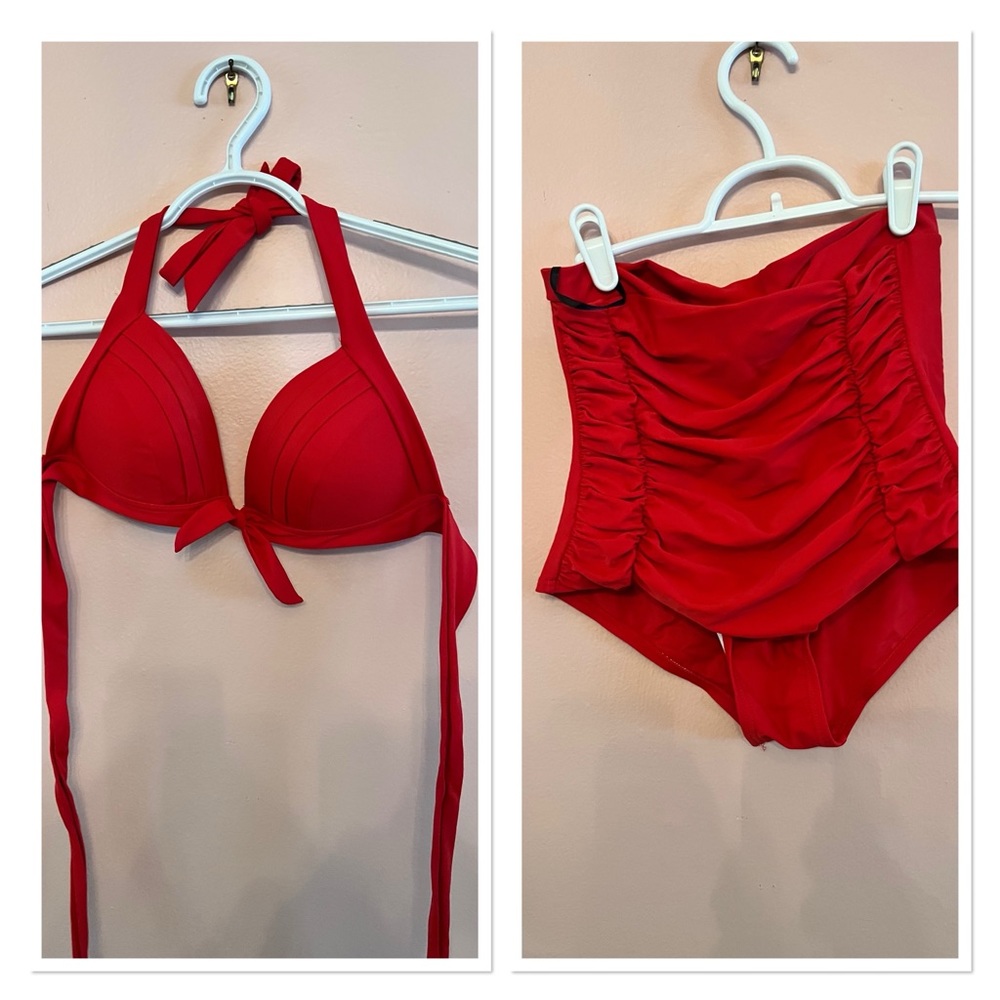 Unique Vintage Monroe Bikini Swimsuit